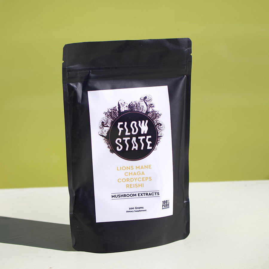 Flow State Vitality Organics Lions Mane Chaga  Cordyceps Reishi